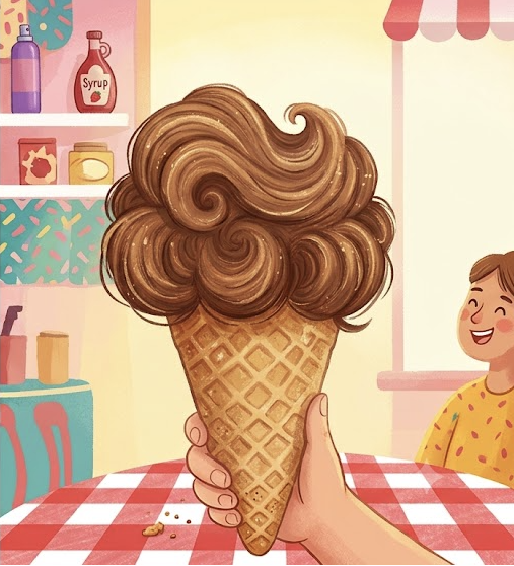 Brooker's ice cream cone reward